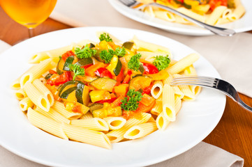 Vegetable pasta