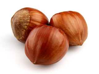Dried hazelnuts