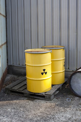 abandoned radioactive waste