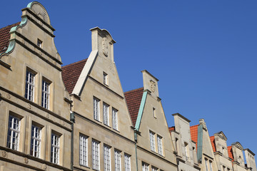 Giebelhäuser am Prinzipalmarkt, Münster