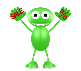 Happy Monster - Sale %