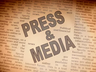 Cercles muraux Journaux Presse &amp  Médias