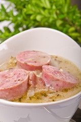 Zurek  ist eine herzhafte Polnische Suppe