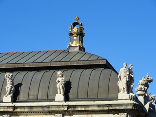 Obraz premium plastischer Schmuck am Zwinger Dresden