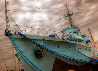Old war ship