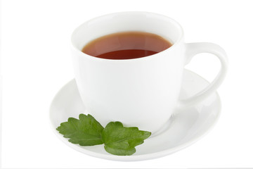 Cup of black tea.