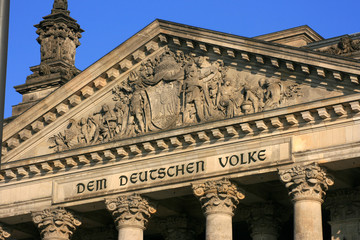 Reichstagsgebäude in Berlin