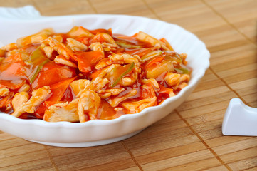 steamed vegetables