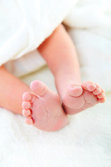 newborn baby feet
