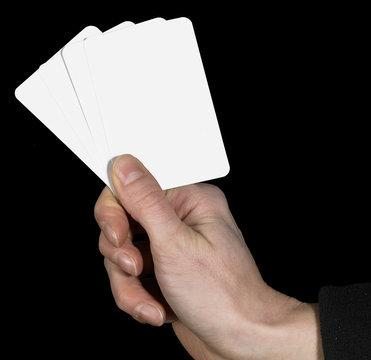 hand and spread cards