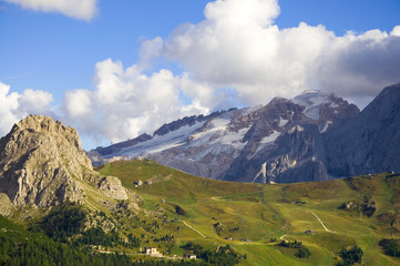 Fototapeta na wymiar Marmolata - Dolomiten - Alpen