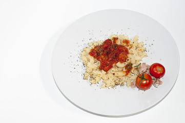 chifferi tonno e pomodoro