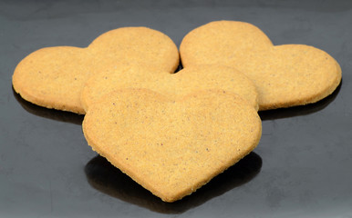 Closeup for spicy cakes
