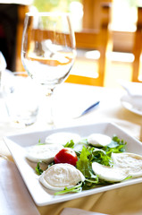 mozzarelle di bufala antipasto ristorante
