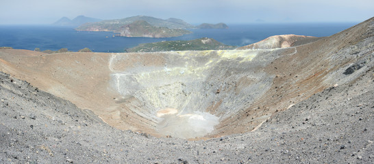 Panorama du cratère de Vulcano © Guillaume Besnard