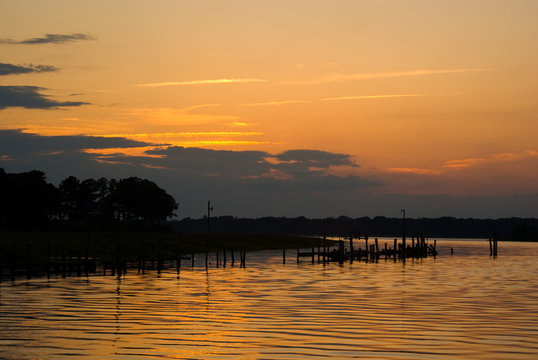 Dock at Sunset