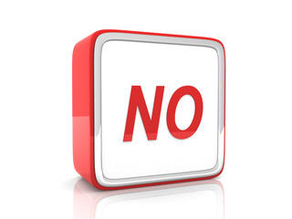 NO button