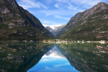 Fototapeta na wymiar Norwegia krajobrazy