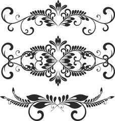 Floral design elements
