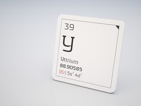 Yttrium - element of the periodic table