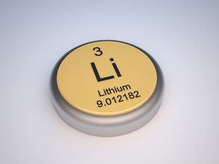 Lithium yellow capsule