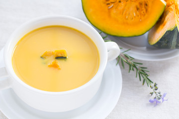 パンプキンスープ