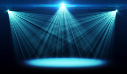 Abstract image of concert lighting