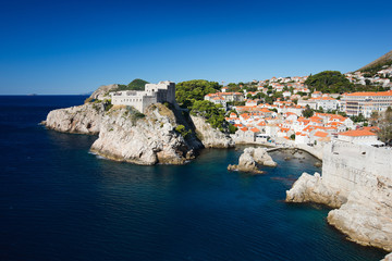 Fototapeta na wymiar Dubrovnik town view
