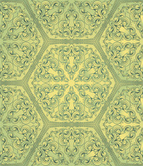 Retro seamless wallpaper