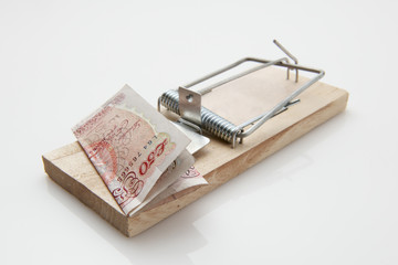 Mouse Trap 50 pound note