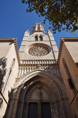 Kirche Santa Eulalia in Palma, Mallorca