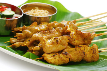 moo satay, pork satay, thai cuisine