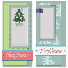 Vintage Style background Christmas and winter theme