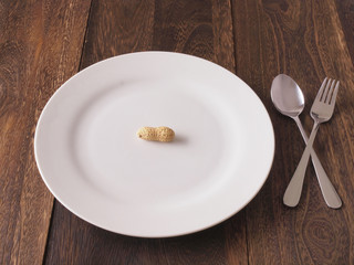 single peanut for dinner
