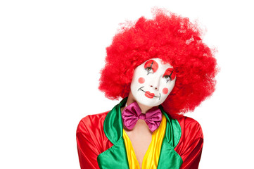 colorful clown
