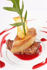 foie gras with sauce © Maksim Shebeko