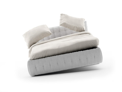 Bett schwebend
