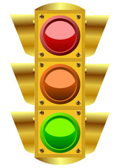 Traffic Lights Vector - 36664943