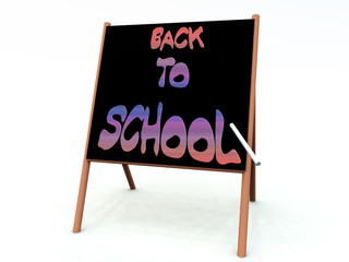 Back To School Blackboard
