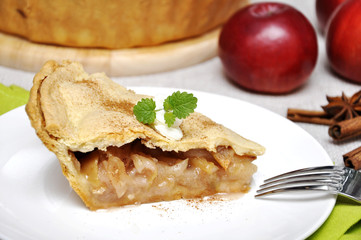 slice of apple pie