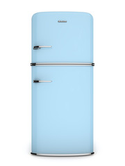 retro refrigerator.Front view