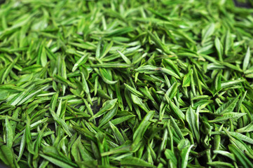 Fototapeta na wymiar Fresh green tea