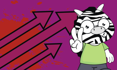 zebra kid cartoon background11