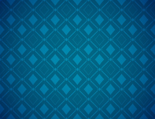 Vector Poker Blue Background