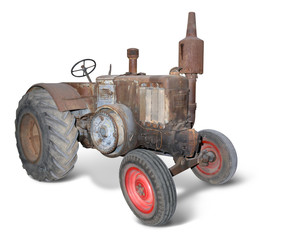 nostalgic rusty bulldog