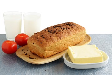 tasty and wholesome natural breakfast