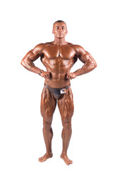 Naklejka premium bodybuilder