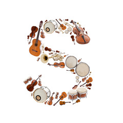 Musical instruments letter