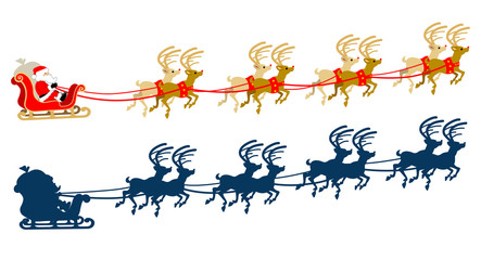 Santa's sleigh