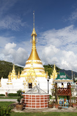 Fototapeta premium Wat Chong Klang, Mae Hong Son